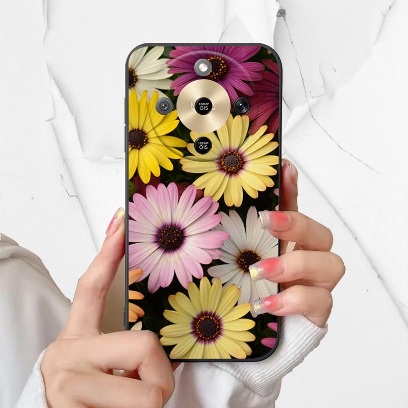 For Honor X9d Case Soft TPU Phone Case For Honor Magic8 Lite Matte Back Cover For Honor X70 Shockproof Silicone Bumper Funda