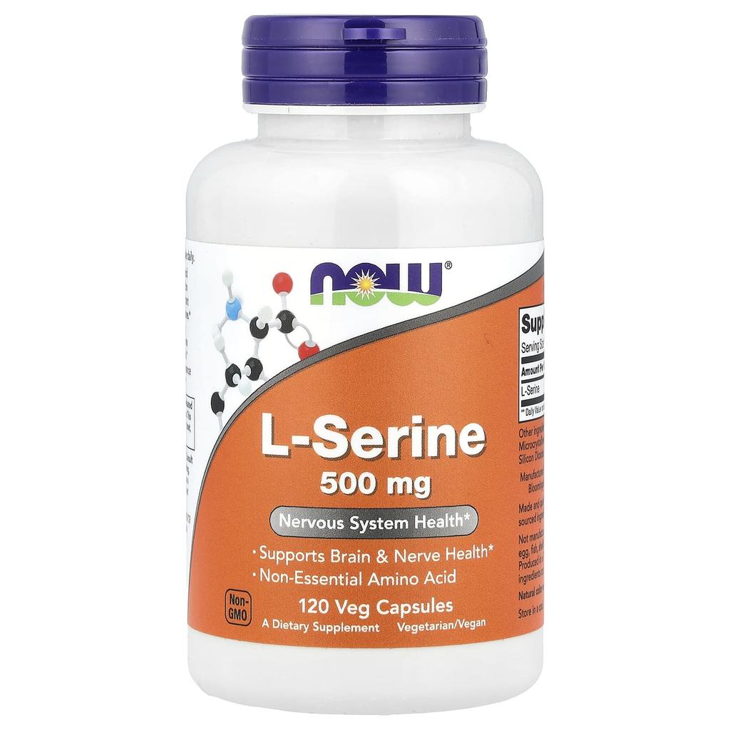L-Serine, 500Mg, 120 Veggie Caps