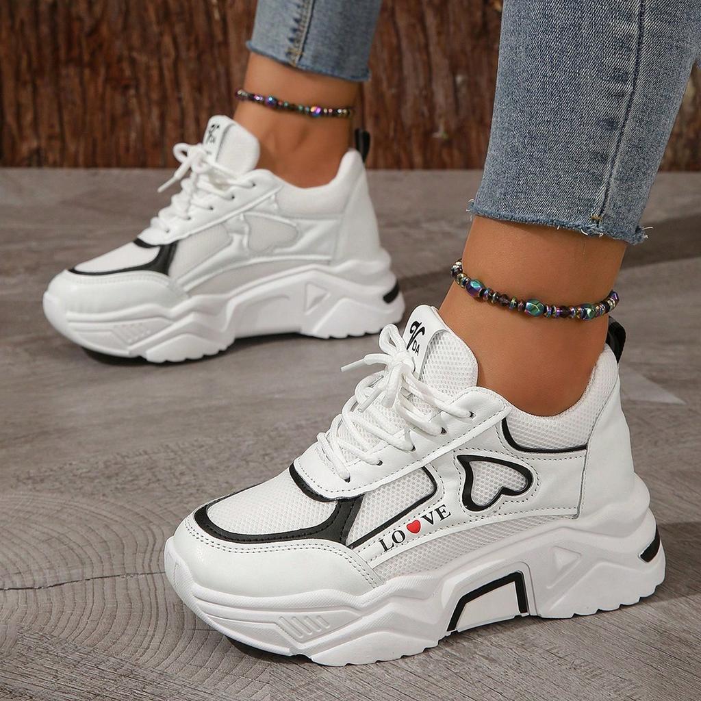 Модная платформа, плоская обувь, женские повседневные кроссовки 2025, кеды, женская вулканизированная обувь