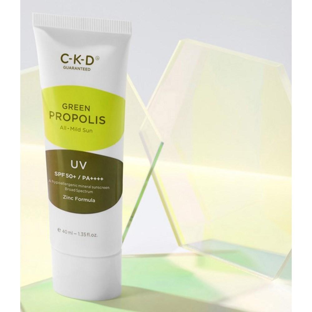 CKD Green Propolis All Mild Sun Cream SPF50+ PA++++, 40ml, 1 Unit