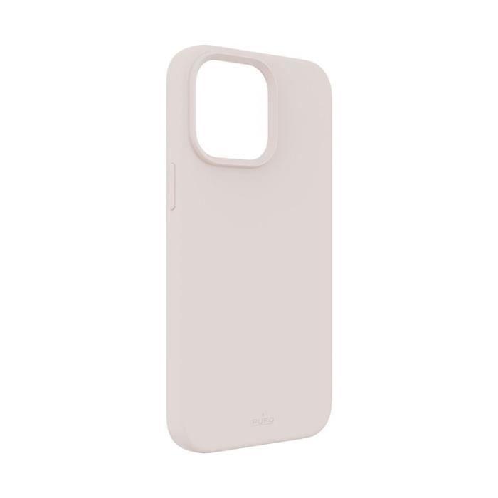 Puro icon cover - coque pour iphone 14 pro max (rose sable) - 8033830312960
