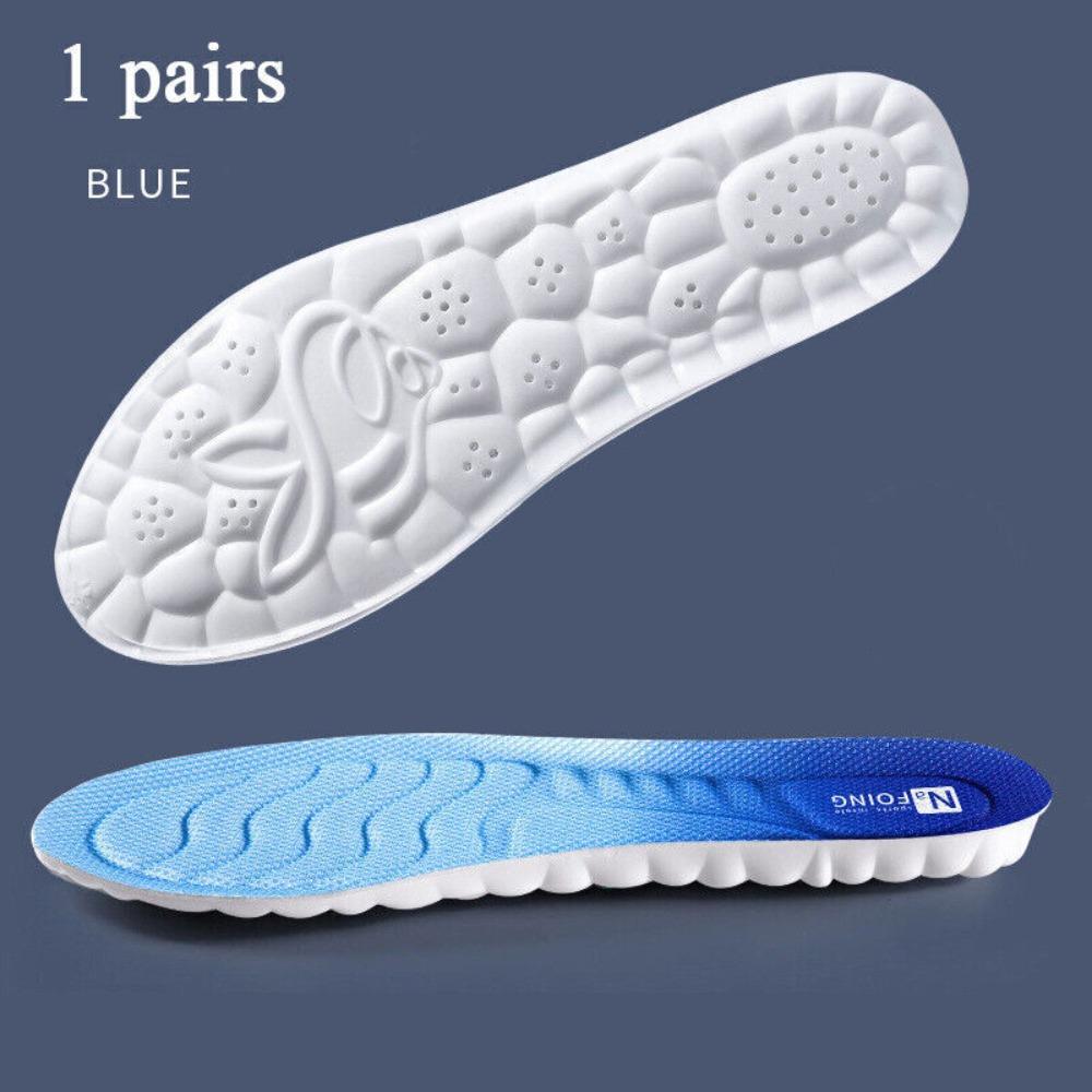 PU Technology Insoles Orthopedic Shoes Pad Shock Absorption 4D Insole  Women