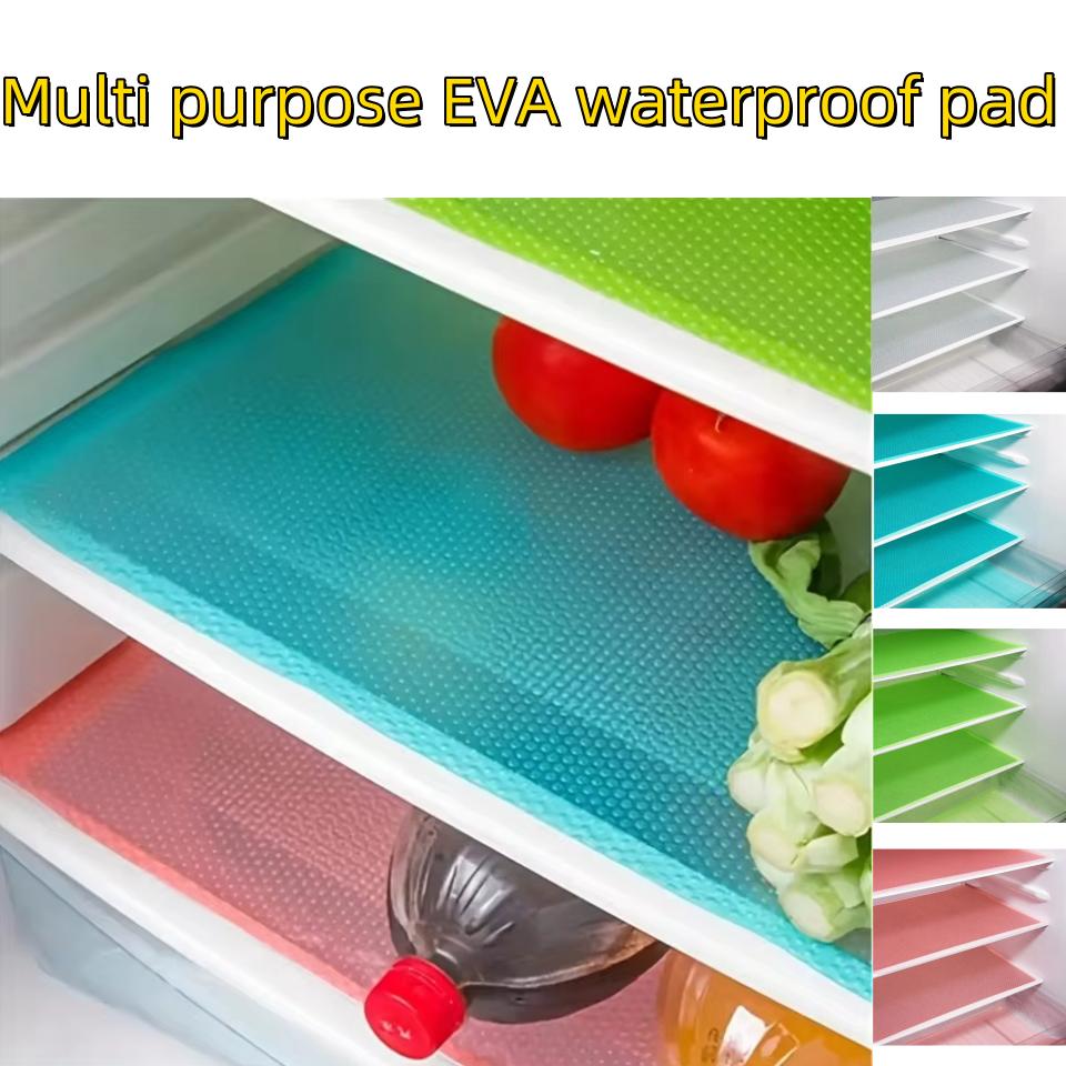 Washable EVA Waterproof Refrigerator Liner Matmold Proof Kitchen Matoil Proof Cabinet Drawer Matinsulated Refrigerator Mat