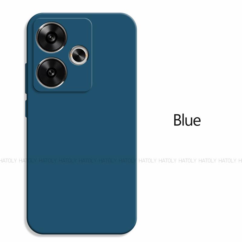 Для Xiaomi Poco F6 Чехол Xiaomi Poco F6 Чехол TPU Противоударный Жидкий Силиконовый Защитный Чехол Для Телефона Для Xiaomi Poco F6