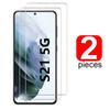 Full HD Clear Tempered Glass Protector For Samsung S21 FE 5G Transparent Screen Protective Film S21FE 5G