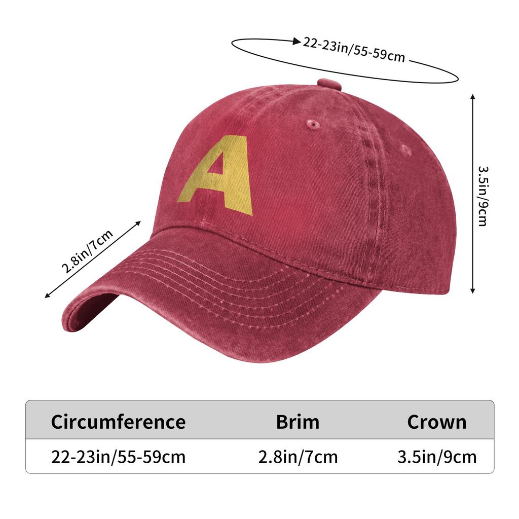 Summer Alvin and The Chipmunks Baseball Cap Sun  High Quality Print Washed Trucker Hat Unisex Womeny2k Retro Outdoor Baseball Caps