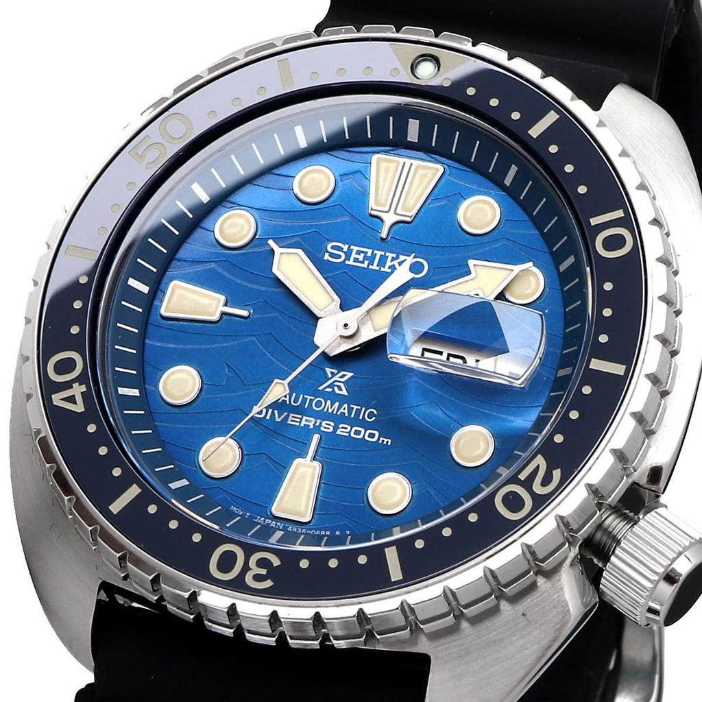 Часы PROSPEX Mechanical Automatic Save the Ocean Special Edition Turtle 200m Sapphire Glass SRPE07 Overseas Model [Seiko] Для дайвинга для мужчин [Товар]