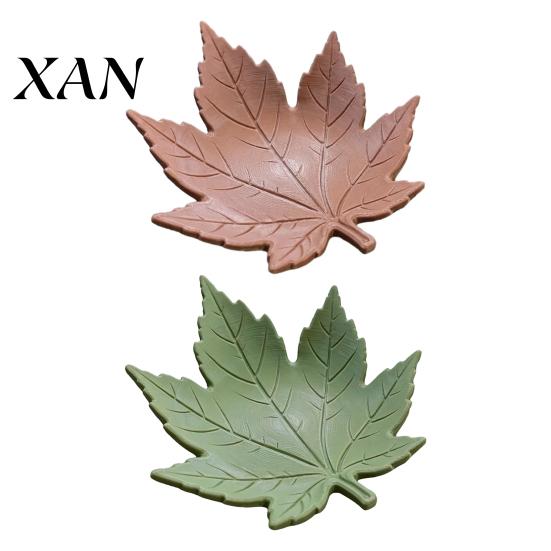 Fall Themed Accessory 3D Printed Maple Leaf Trinket Dish, Autumn Key Tray, Jewelry Decorative Dish Tray for Entryway, Thanksgiving Tabletop