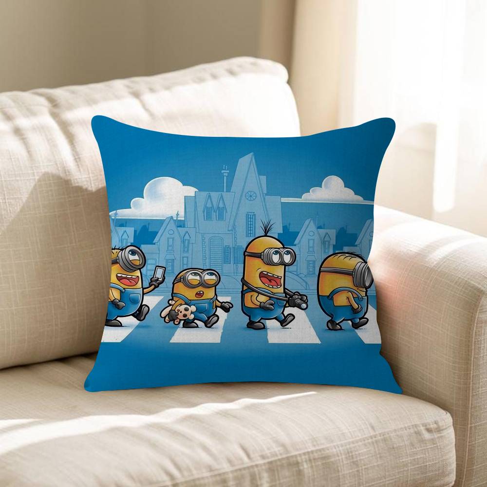 Classic Movie M-Minion Yellow Banana Cushion Cover Decorative Pillow Sofa Home Decor Case Pillow Cases