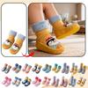 Newborn Baby Socks Shoes And Socks Non-slip Baby Class A Thickened Medium Cotton Socks 0-3 Years Old Toddler Floor Socks