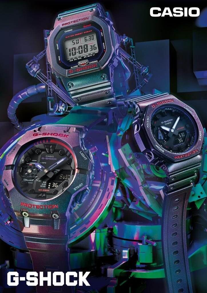 Watch Purple [Casio] G-Shock [] GA-2100AH-6AJF Men's