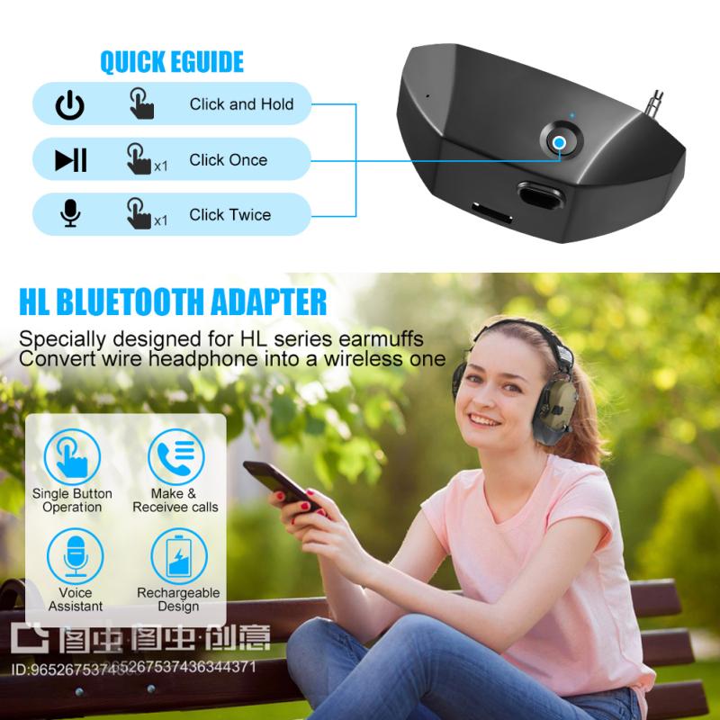 W1 Bluetooth-совместимый адаптер, совместимый с проводными и беспроводными наушниками серии Walker