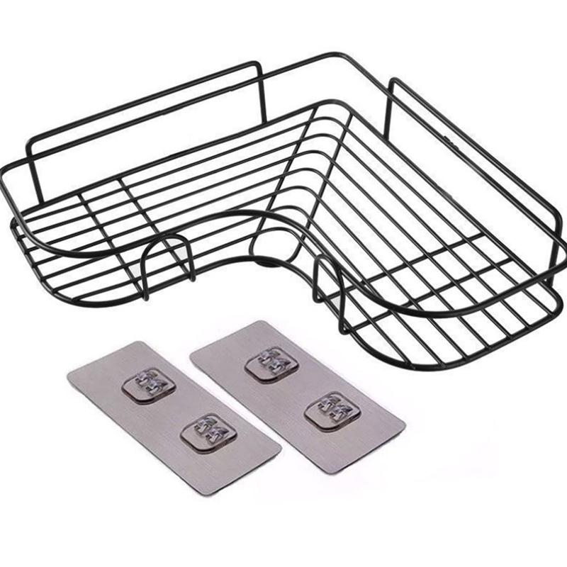 Полка для ванной Органайзер для душа Треугольная Стойка для хранения косметики Кухня Туалет KTY