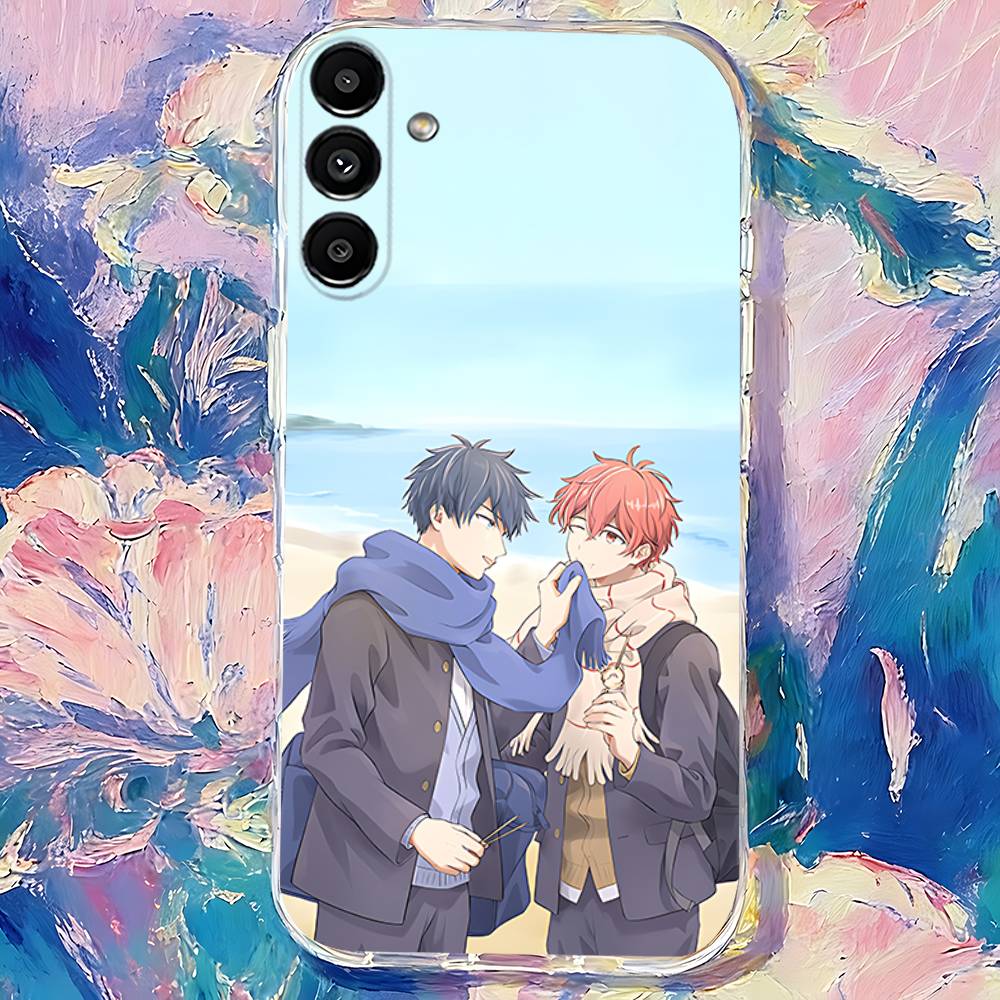 G-Given Yaoi Аниме Прозрачный чехол для телефона подходит для Samsung S30,S25,S24,S23,S21,S22,S20,S10,5G,FE,lite,PIus,Ultra Прозрачный