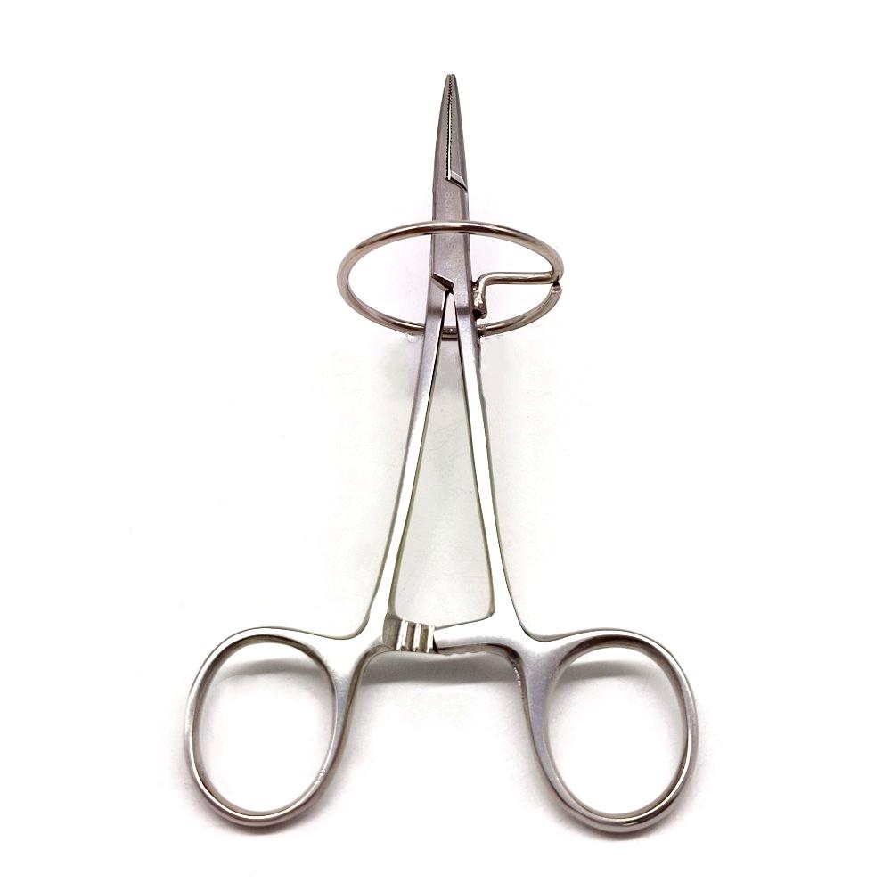 Стоматологический держатель иглы от комаров с кольцом, кровоостанавливающий фиксатор, артериальная хирургия, кольцевые щипцы для удаления мостовидной коронки