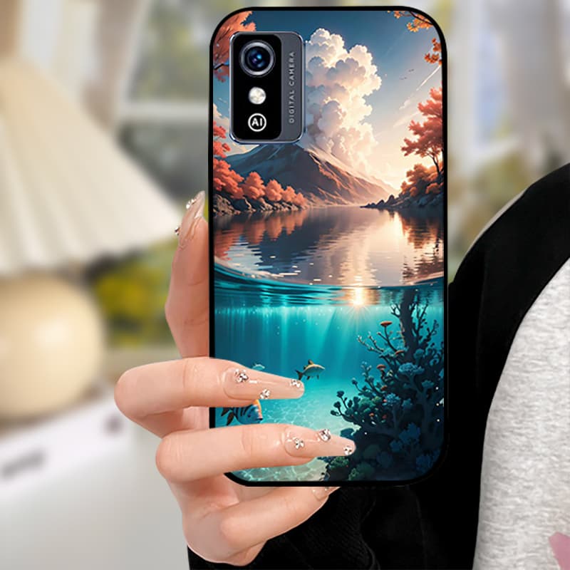 Чехол для ZTE Blade L9 Ударопрочный Силиконовый Мягкий Милый Чехлы для Телефона Для ZTE Blade L9 L 9 L8 L210 ТПУ Чехол BladeL9 Мультяшный Сумка Capas