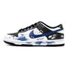 Nike Кроссовки для скейтбординга Dunk Coverage, износостойкие, дышащие, низкие, унисекс, сине-черные, HF5441-100(Команда369-)