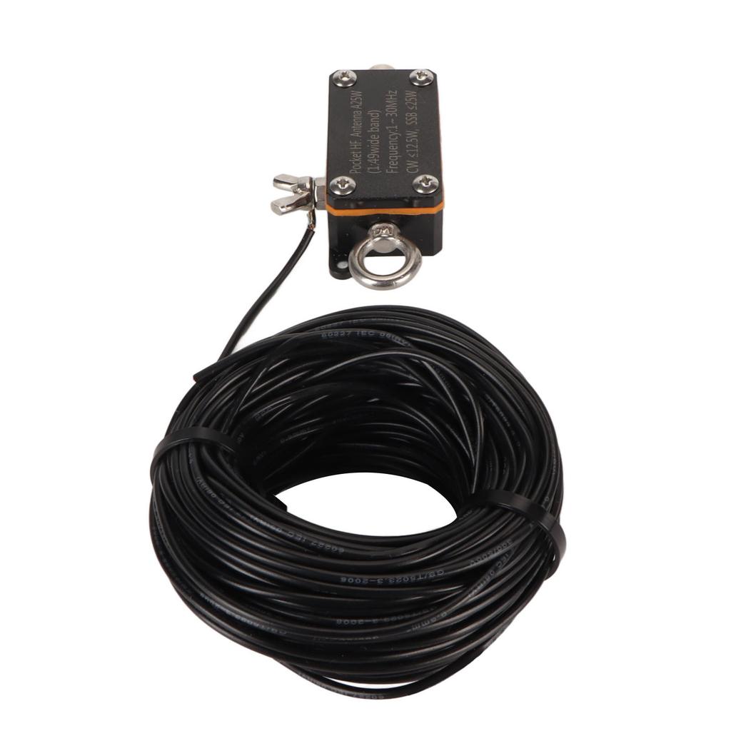 Portable HF End Fed Antenna 1‑30MHZ FE8 CW SSB 1:49 Balun Short Wave Pocket End Fed Radio Antenna Or Outdoor