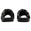 Puma Fluff Remix Plush Comfort EVA Slide Sandals Women Sandals Black Gray 390970-02