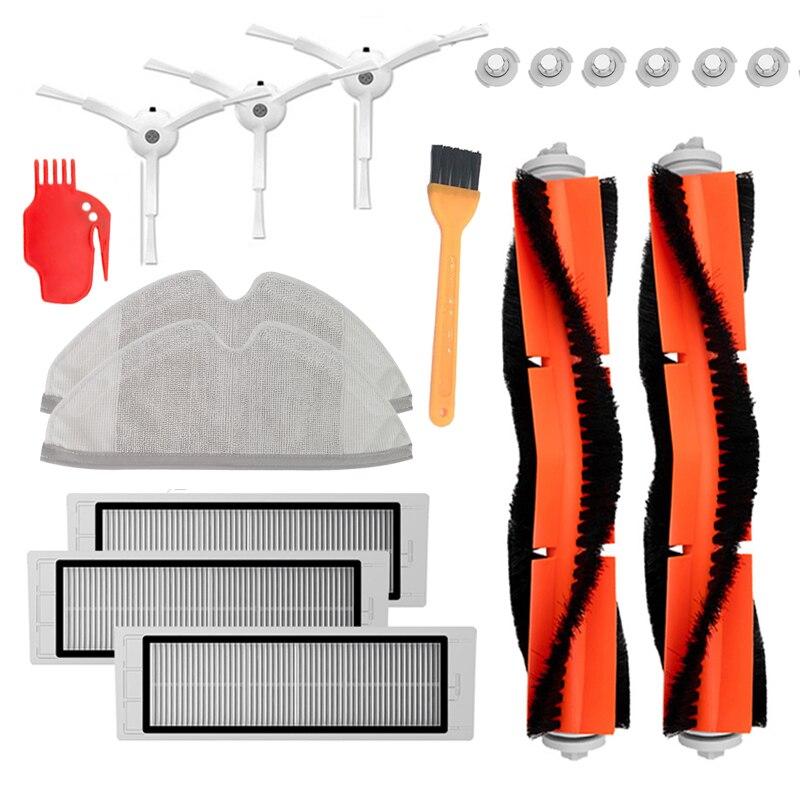 Запчасти для робота-пылесоса Xiaomi Mi, запасные части для Mi Robot S50 S51, комплект аксессуаров для пылесоса Robo2