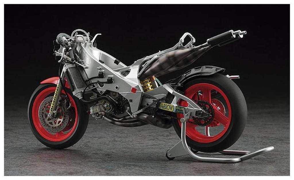 Hasegawa Yamaha YZR500 0W98 1988 Чемпион WGP500 Пластиковая модель BK 3 1/12