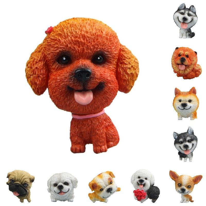Милые и крутые фигурки моделей корги, бульдога и львиной собаки для чехлов для телефонов и украшений