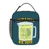1 Piece For Students Food Container Bubbly Portable Pocket R-Regular Show Zipper Closure Aluminum Foil Food Pouch For Travel