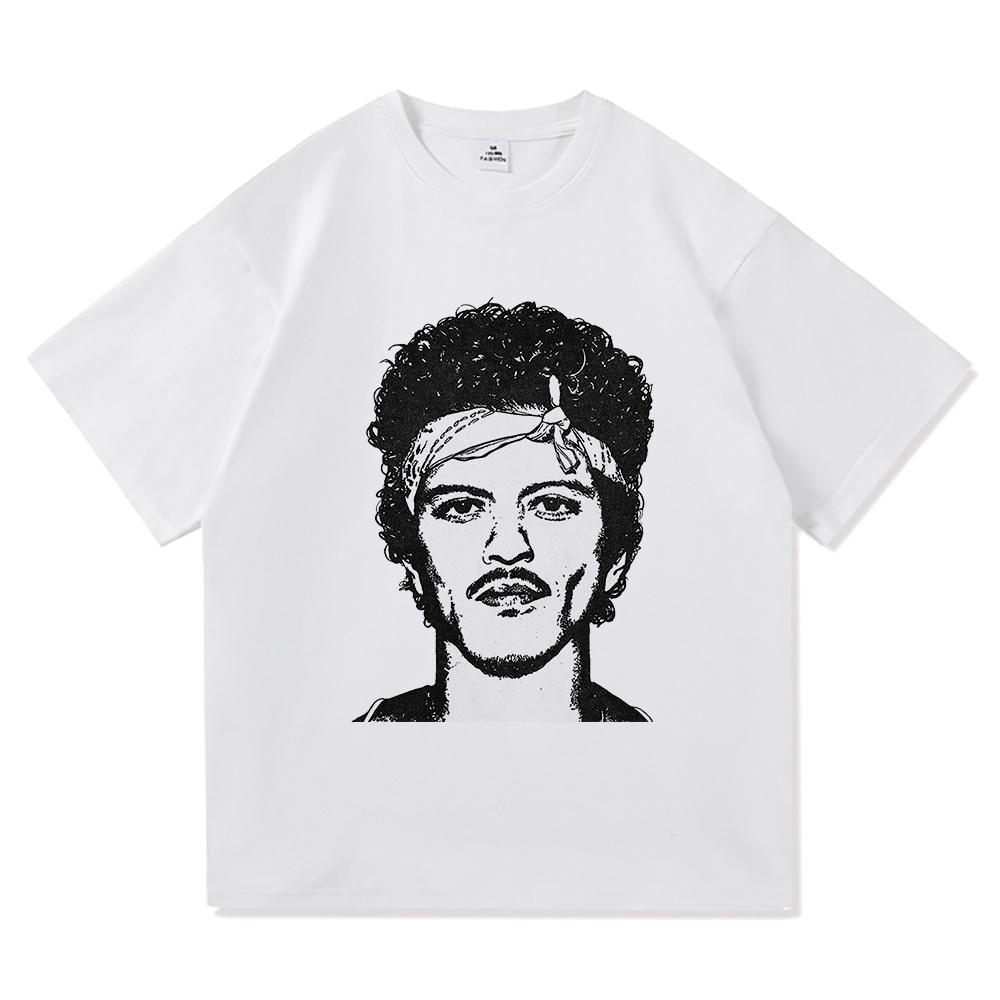 Bruno Mars The RoUnisextic Tee Shirt 2026 Album Retro Unisex Women Clothing Harajuku High Quality Tops Cotton TShirts Vintage Summer