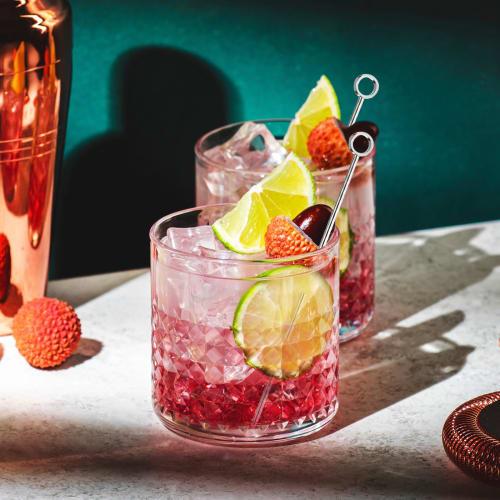 uxcell Reusable Long Martini Toothpicks, Stainless Steel Metal Cocktail Picks, Fruit Sticks, Cocktail Skewers for Party Drinks and Appetizers, 108mm S