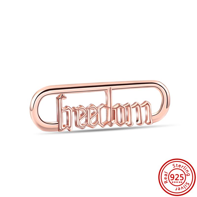 ME Series Стерлингового Серебра 925 Очарование Слово Любви Ссылка Круглый Разъем Пламя Медаль Мини-Висячий Браслет Fit Me Женские Ювелирные Изделия