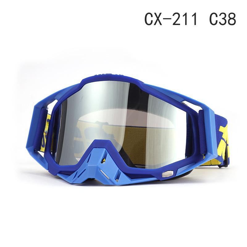Ветрозащитные мотоциклетные и лыжные очки для использования за границей: 100% Внедорожная езда, катание на природе и защита при скоростном спуске