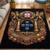 Royal Heraldry Ornate Design carpet printing Home Decor Christmas gifts Dormitory decoration Fashion