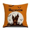 Halloween Black Pillowcase Evil Funny Home Sofa Cushion Cover Bedroom Bedside Pillowcase