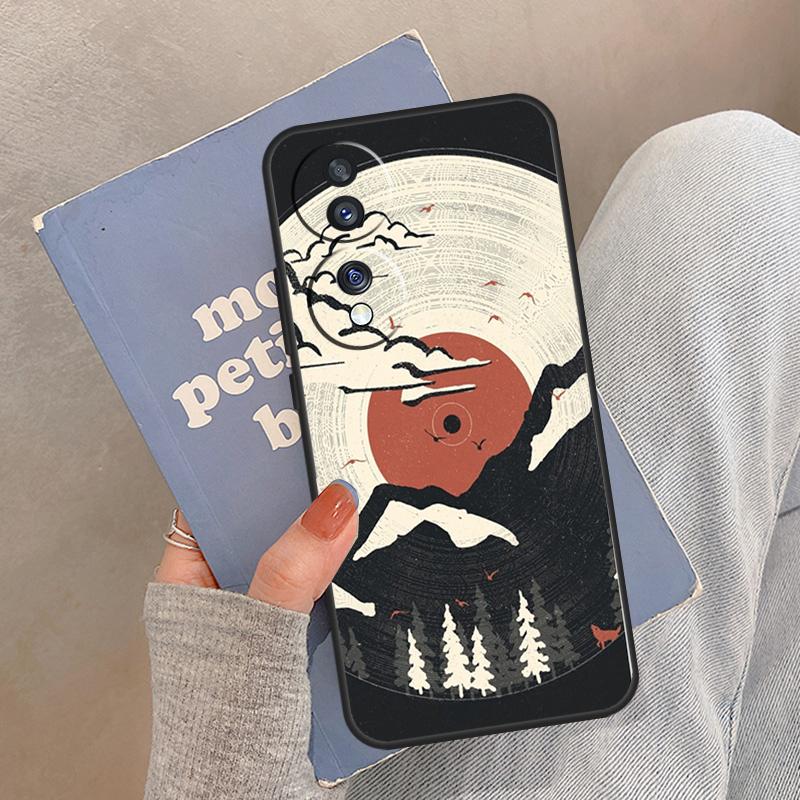 Чехол Wild MountainsMoon Lake для Honor Magic 8 Pro 5 6 7 Lite Чехол для Honor 200 400 90 70 50 X8a X8b X9a X9b X9c