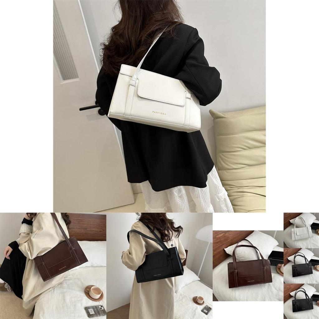Elegant Pu Leather Shoulder Bag For Women Stylish Small Crossbody Bag Daily Use
