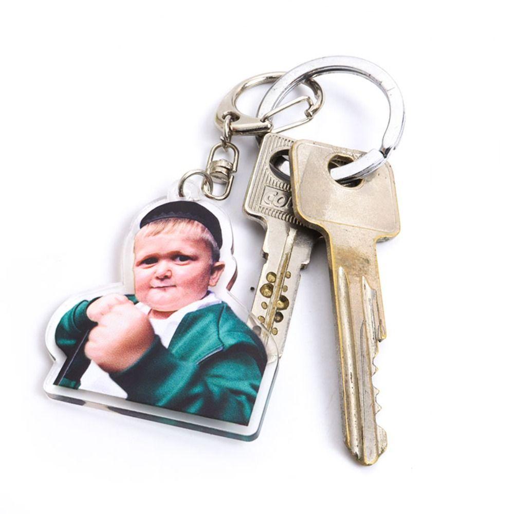 Magomedov Hasbulla Magomedov Keychain Hasbulla Meme Acrylic Keyring Bag Accessories Fans Gifts