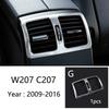 Car Styling Interior Door Window Glass Switch Buttons Frame Covers Stickers Trim For Mercedes Benz E Class Coupe W207 C207 A207