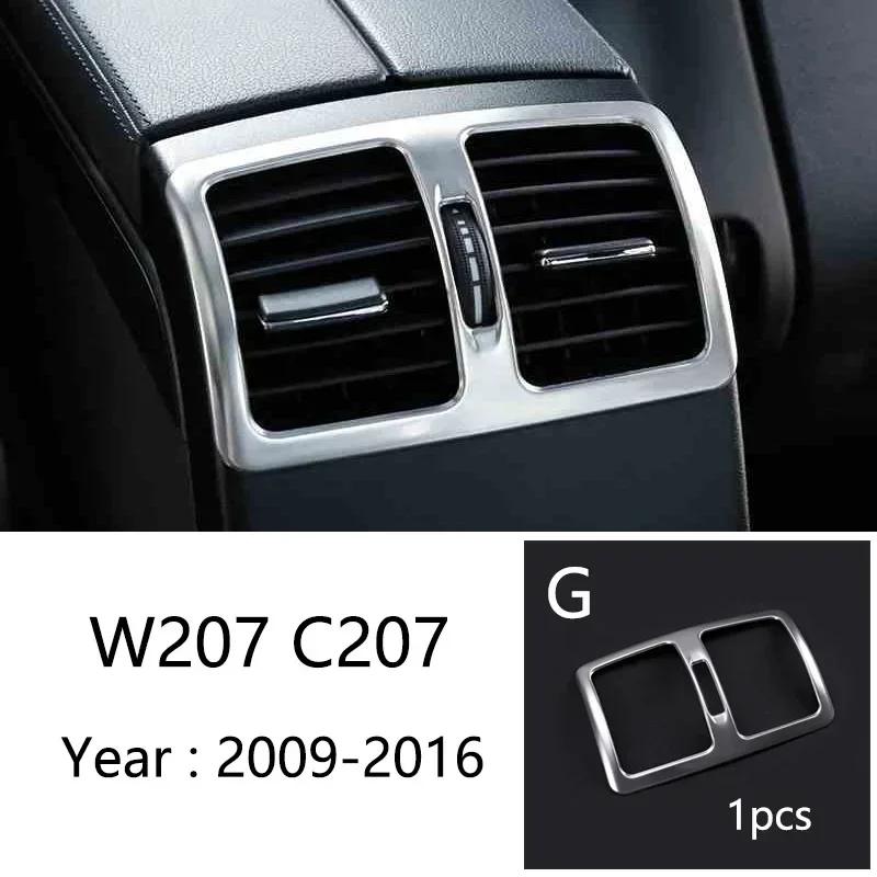 Car Styling Interior Door Window Glass Switch Buttons Frame Covers Stickers Trim For Mercedes Benz E Class Coupe W207 C207 A207