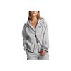 Under Armour Спортивная куртка на молнии с капюшоном и принтом, женские топы, серая 1379842-011