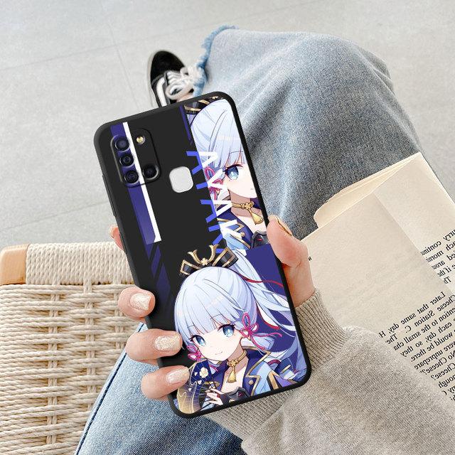 Genshin Impact Phone Case For Samsung Galaxy A03s A04s A50 A70 A54 A34 A20e A03 Core A04 A10s A10 A02 A01 A02s A40 Cover