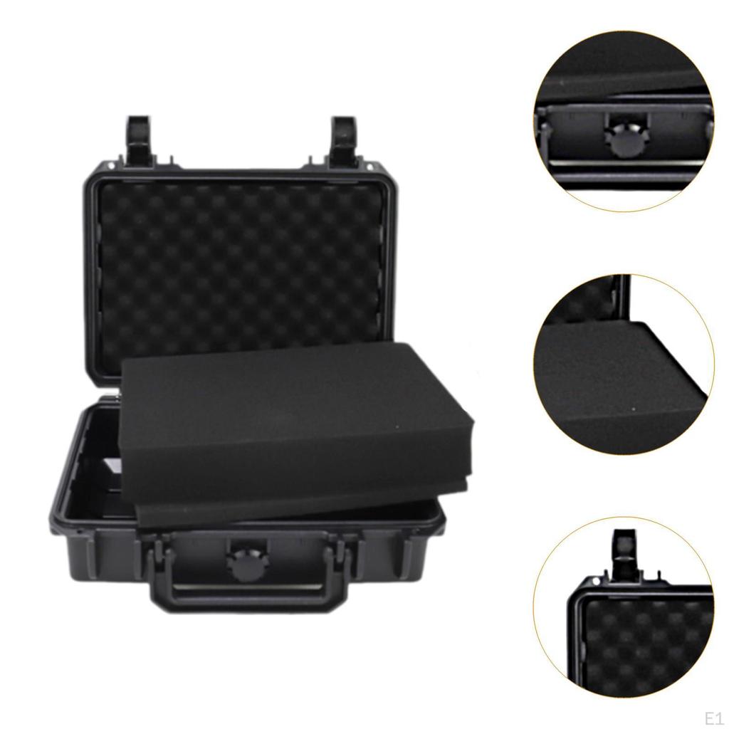 Hard Case Tool Box with Pre Cut Foam for Cameras And Outing Gear