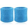 1PCS2 PCS Unisex Cotton Wristband Terry Cloth Cotton Sweatband Sports Wrist Tennis Yoga Sports Sweat Absorbent Wristband Latest 8x8cm