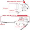 Задний тормозной узел для внедорожного мотоцикла, под ось M15, 50cc-100cc
