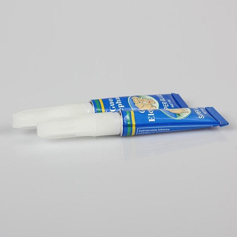 Моментальный цианокрилатный клей-гель для ремонта аквариума.