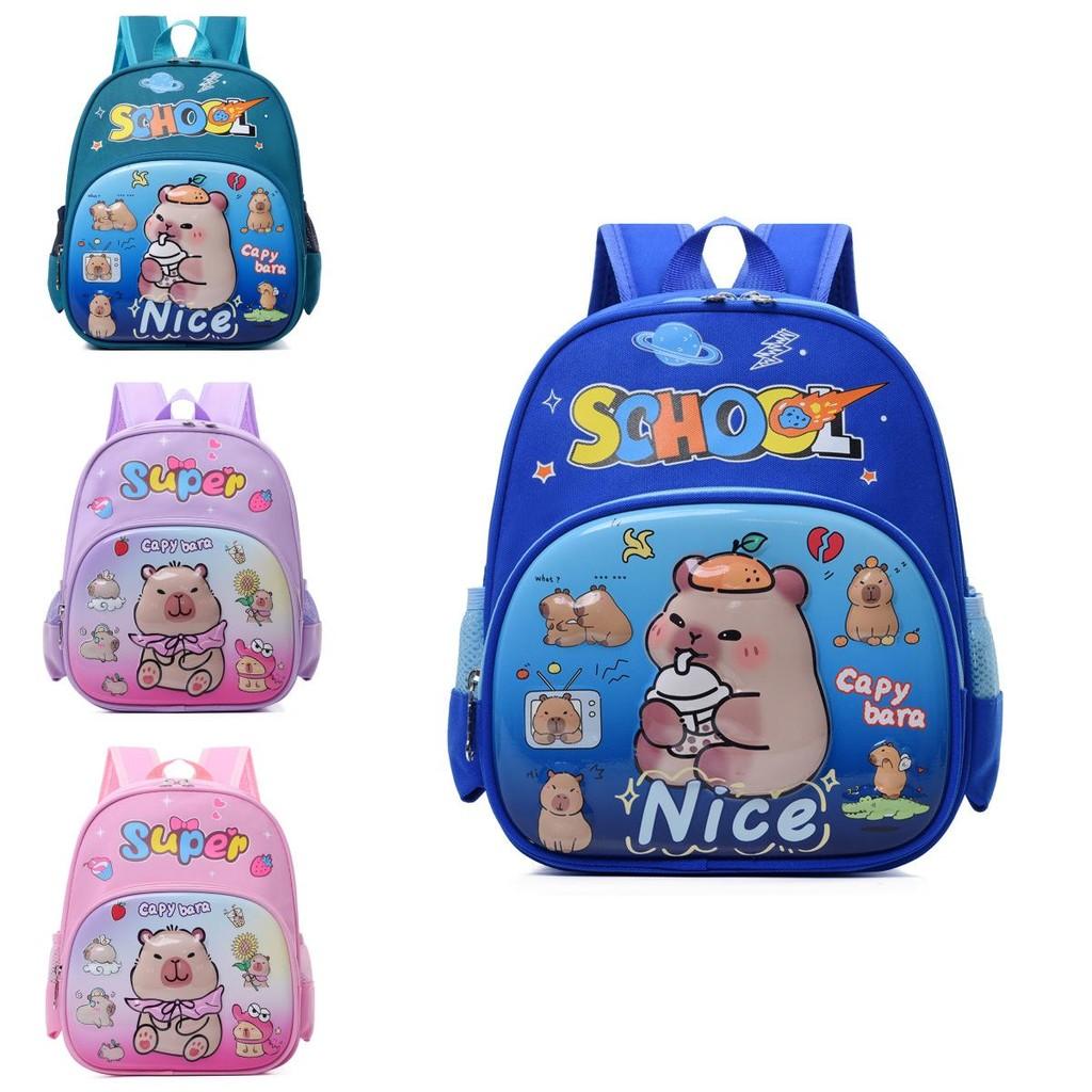 Adorable Cartoon Kids Backpack For Ages 3 To 6 With Comfortable Nylon Design