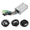 36V 48V 350W Electric Motor Controller Kit 17A Brushless Motor Controller with KT LCD4 Display Panel Sensor Throttle