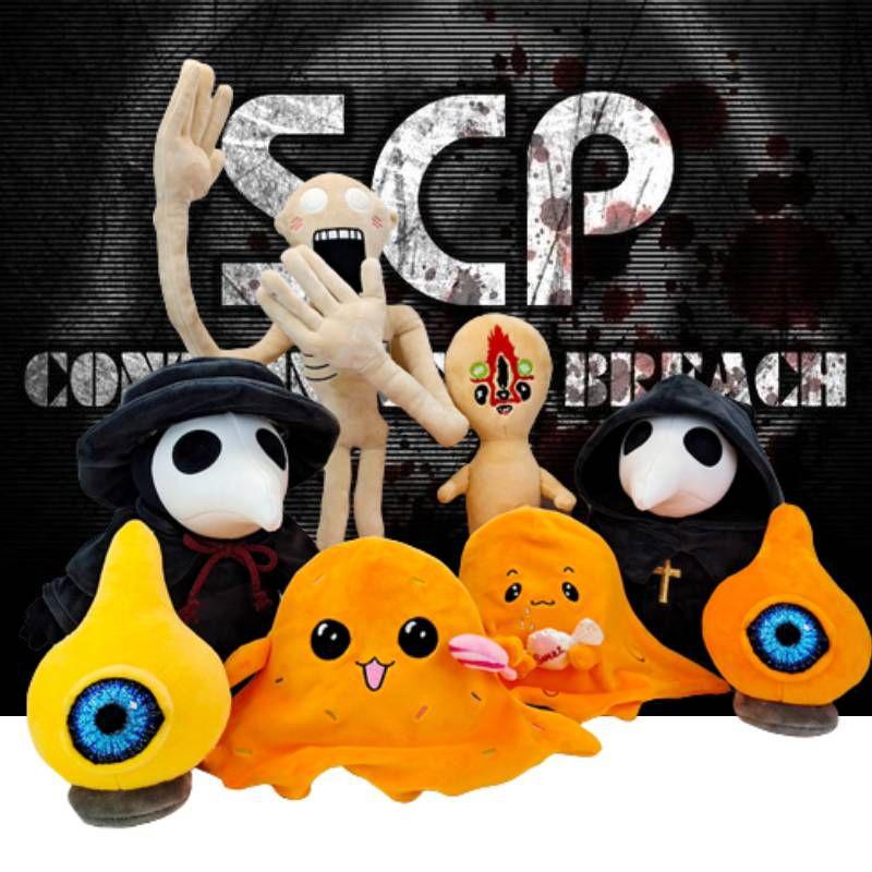 Серия плюшевых кукол на Хэллоуин Милашки из Фонда SCP SCP-999 SCP-049 SCP-131 SCP-096 SCP-173