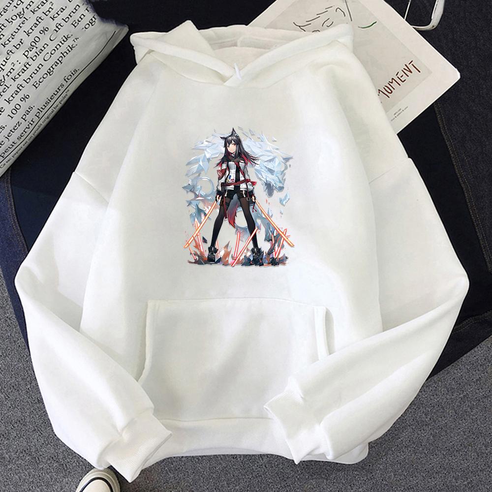 Arknights PRELUDE TO DAWN Game Anime Men Hoodie Kawaii Sweatshirt Couple Long Sleeve Japanese Anime Clothes Winter Hoodies