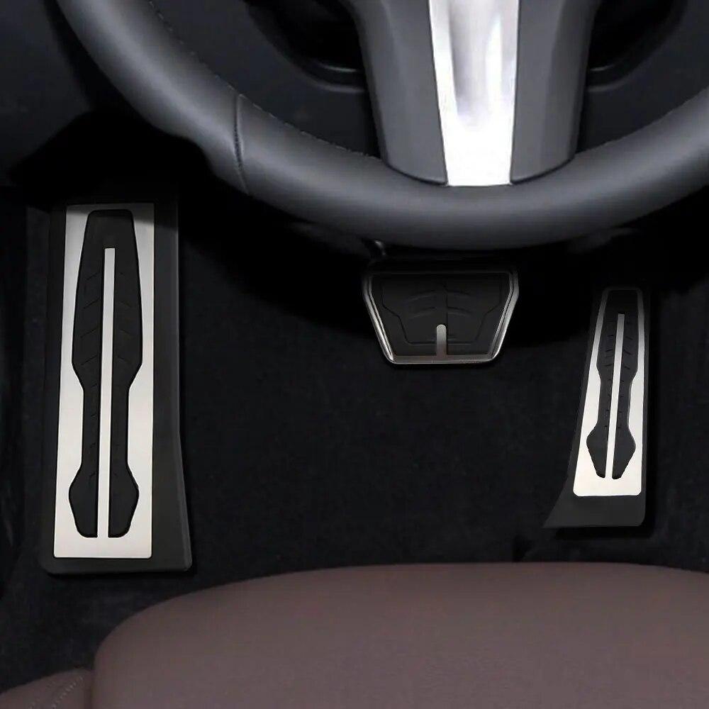 Педаль акселератора из нержавеющей стали для BMW X3 X4 X5 X6 5/3/7 серии F30 F32 F34 F10 F11 F07 E38 F01 E84 F25 AT MT Car