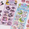 3D Стикеры Кавайи Sanrio Школьник Канцелярские товары Черный Рис Моя Мелодия Стикеры Стич Блокнот Дневник Ручная Декорация